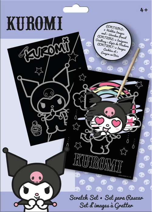 ΣΕΤ SCRATCH ART KUROMI (#KU00020)
