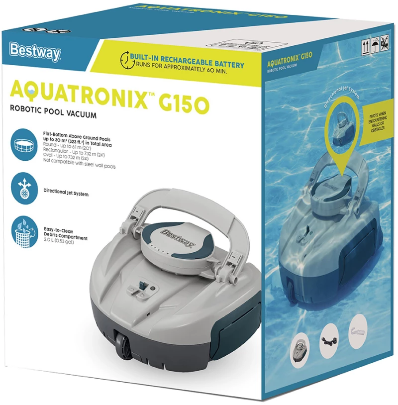 BESTWAY ΗΛΕΚΤΡΙΚΗ ΣΚΟΥΠΑ ΠΙΣΙΝΑΣ AQUATRONIX G150 ROBOTIC (#58960)