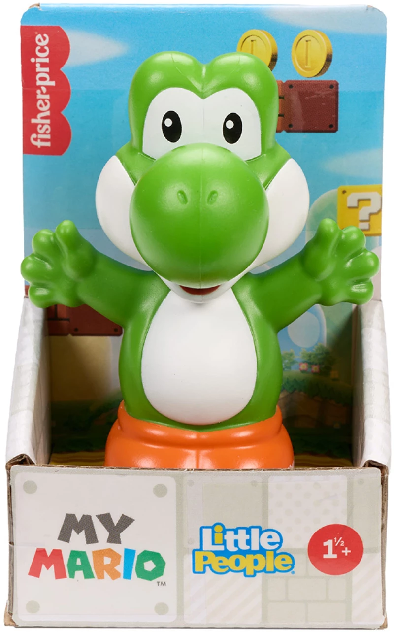 FISHER PRICE LITTLE PEOPLE SUPER MARIO ΦΙΓΟΥΡΑ YOSHI (#JHG69)