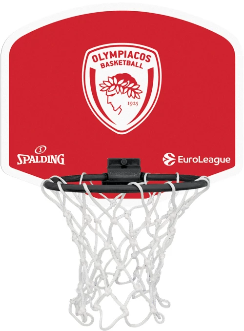 SPALDING EUROLEAGUE ΜΠΑΣΚΕΤΑΚΙ MICRO MINI BB ΟΛΥΜΠΙΑΚΟΣ (#79-076Ζ)