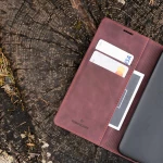 Θήκη Xiaomi Redmi Note 14 Pro 5G / Poco X7 Spacecase Wallet Πορτοφόλι - Red (5905719118587)