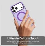 Θήκη iPhone 17 Pro Max Techsuit CandyCase Σκληρή Ημιδιάφανη με MagSafe - Purple (5949419313279)