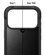 Θήκη iPhone 17 Pro Nomad Rugged Leather Case Horween Ανθεκτική Δερμάτινη με MagSafe - Black (NM011802858)