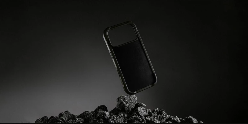 Θήκη iPhone 17 Pro Nomad Rugged Leather Case Horween Ανθεκτική Δερμάτινη με MagSafe - Black (NM011802858)