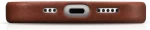 Θήκη iPhone 17 Pro iCarer Leather Back Case With Camera Button Δερμάτινη με MagSafe - Retro Brown (KJIP17250705-BN)