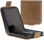 Θήκη Samsung Galaxy Z Flip7 Rosso Element PU Πορτοφόλι - Brown (8719246482212)