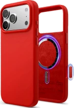 Θήκη iPhone 17 Pro Max Elago Magnetic Silicone Case Premium Σιλικόνης με MagSafe - Red (ES17MSSC69PRO-RD)