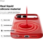 Θήκη iPhone 17 Pro Max Elago Magnetic Silicone Case Premium Σιλικόνης με MagSafe - Red (ES17MSSC69PRO-RD)