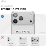 Θήκη iPhone 17 Pro Max Elago Magnetic Silicone Case Premium Σιλικόνης με MagSafe - Red (ES17MSSC69PRO-RD)