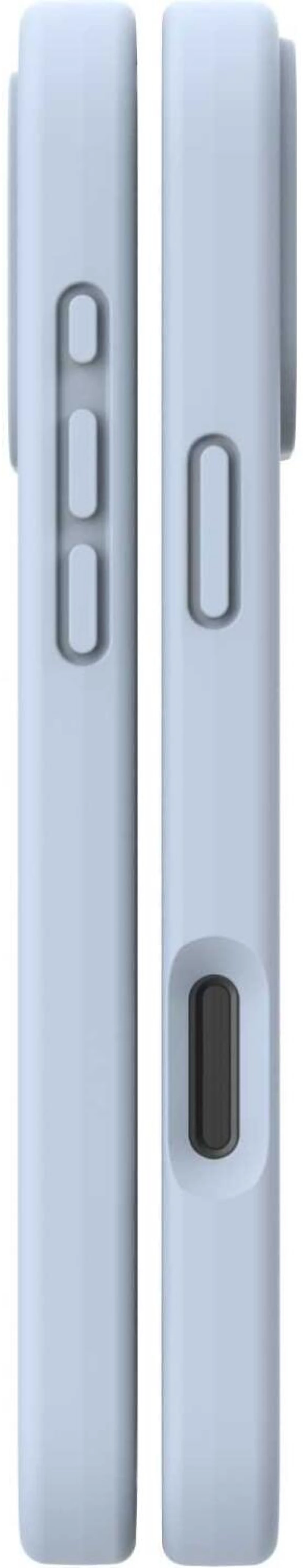 Θήκη iPhone 16 Pro Max Spacecase Silicone Mag Case Σιλικόνης με MagSafe - Baby Blue (5905719119409)