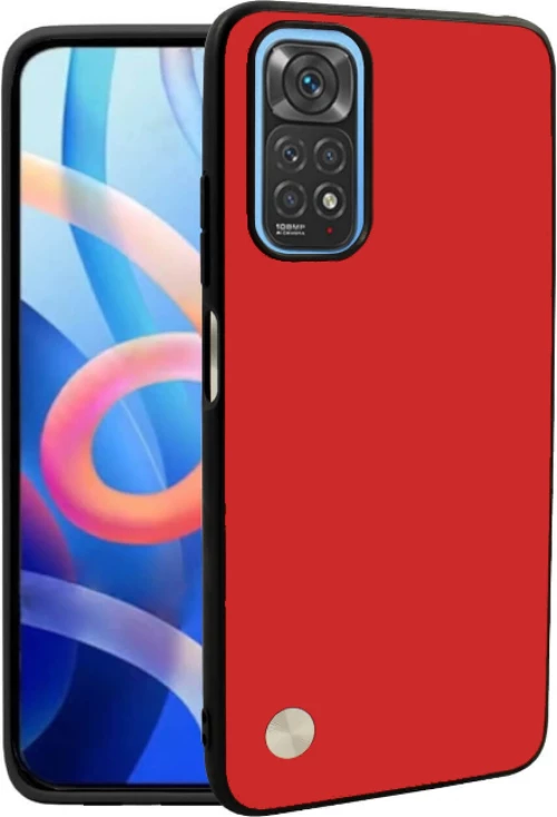 Θήκη Xiaomi Redmi Note 11 / 11S Bodycell Vegan Cover Σκληρή - Red (5206015077647)