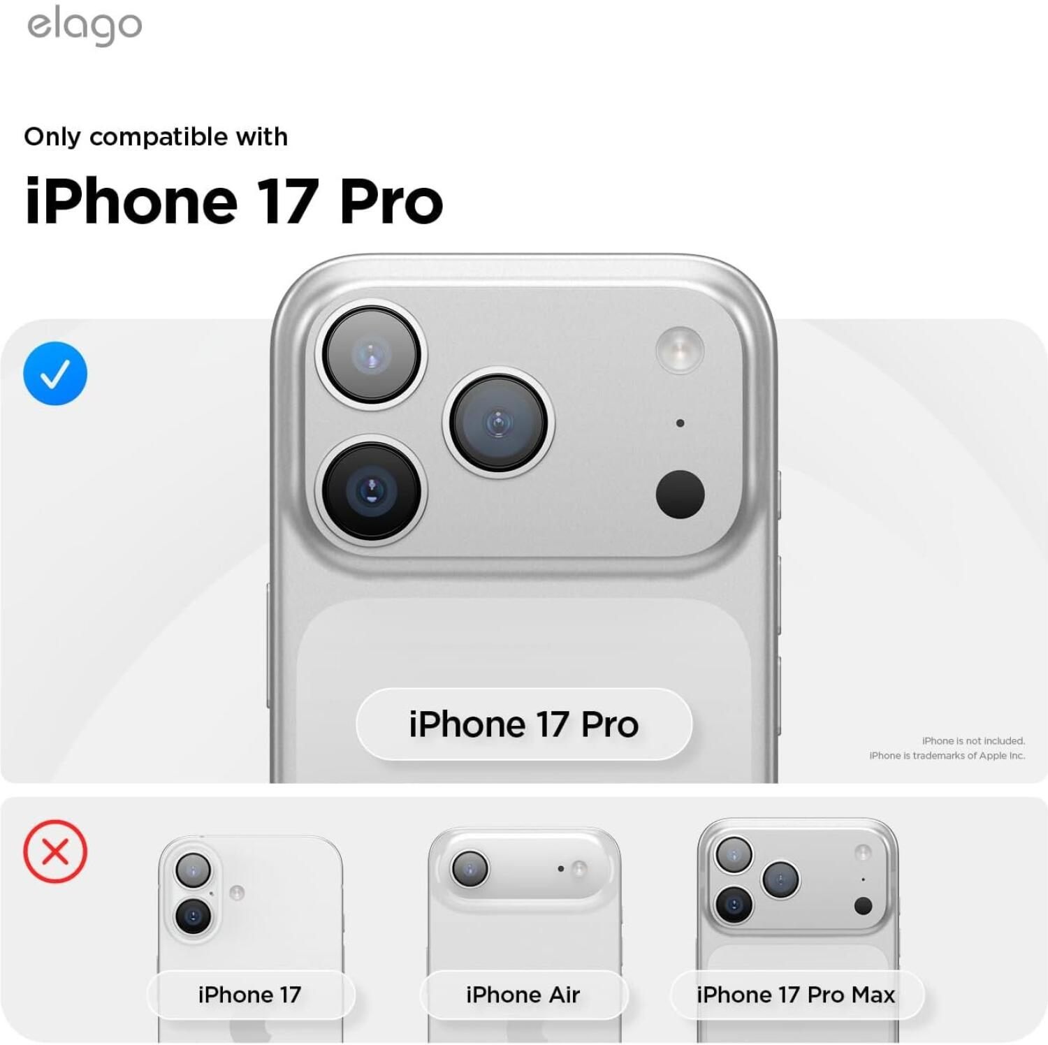 Θήκη iPhone 17 Pro Elago Magnetic Silicone Case Premium Σιλικόνης με MagSafe - Light Lilac (ES17MSSC63PRO-LLIL)