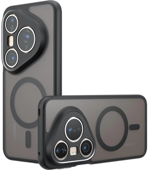 Θήκη Huawei Pura 80 Ultra Techsuit PureFrost Σκληρή Ημιδιάφανη με MagSafe - Frosted Black (5949419334946)