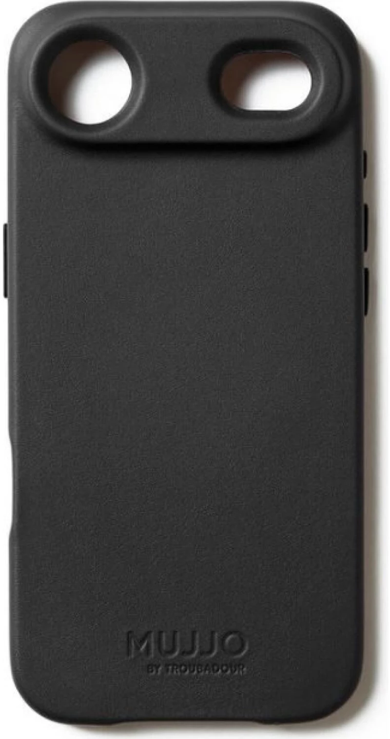 Θήκη iPhone Air MUJJO by Troubadour Full Leather Case Δερμάτινη με MagSafe - Black (‎MUJJO-CL-065-BK)