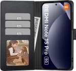 Θήκη Xiaomi Redmi Note 15 Pro 5G Tech-Protect Wallet Πορτοφόλι - Matte Black (5906302352890)