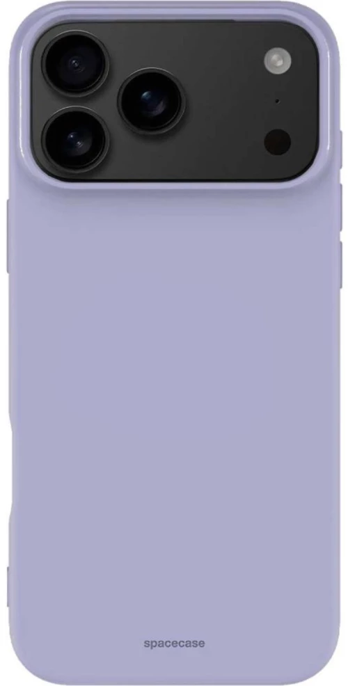 Θήκη iPhone 17 Pro Spacecase Silicone Case Σιλικόνης - Light Purple (5905719131395)
