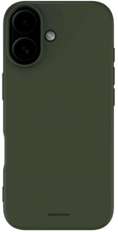 Θήκη iPhone 17 Spacecase Silicone Case Σιλικόνης - Dark Green (5905719131302)