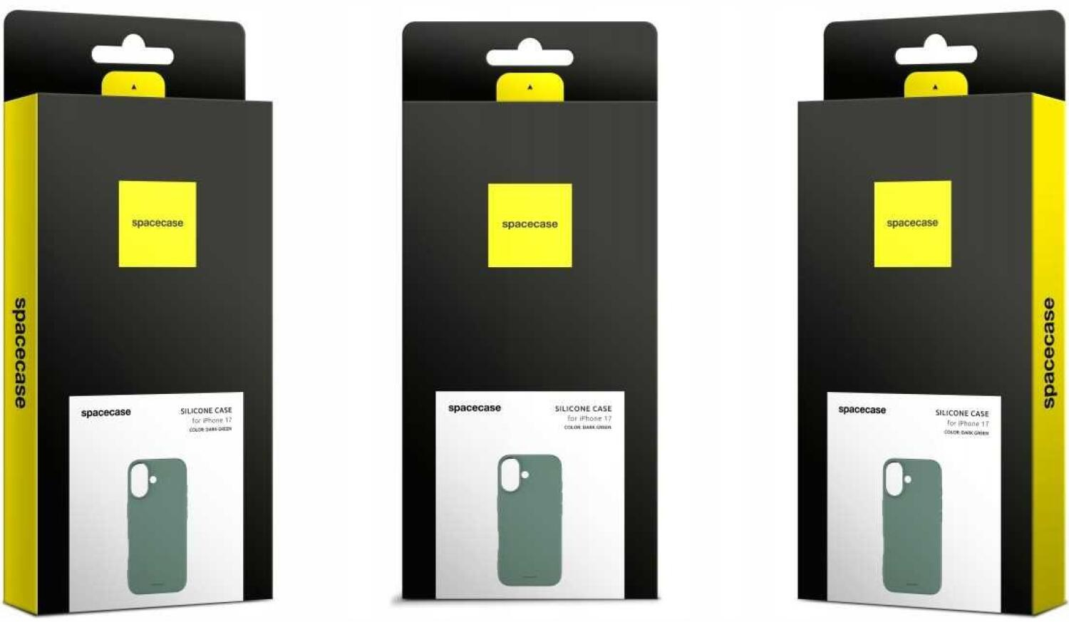 Θήκη iPhone 17 Spacecase Silicone Case Σιλικόνης - Dark Green (5905719131302)