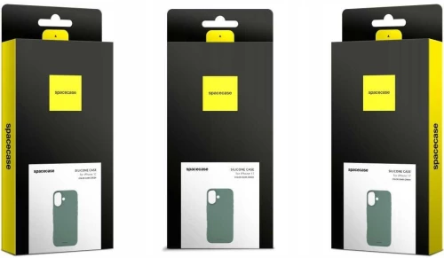 Θήκη iPhone 17 Spacecase Silicone Case Σιλικόνης - Dark Green (5905719131302)