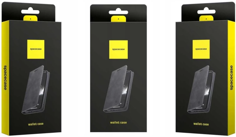 Θήκη OnePlus 15 Spacecase Wallet Πορτοφόλι - Black (5905719138240)