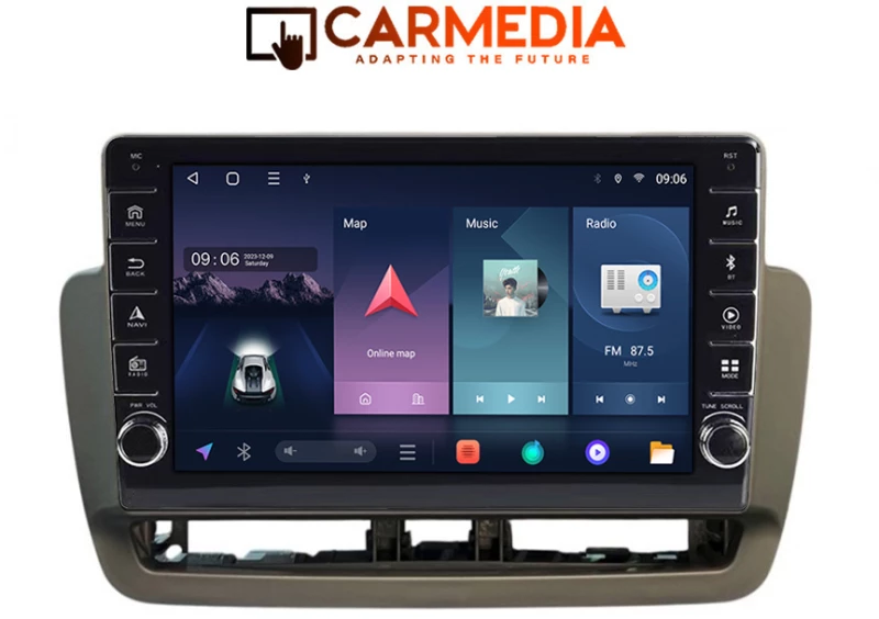 CARMEDIA CM2089B-13 KNOB TABLET 9'' OEM SEAT IBIZA 2008-2012 V2