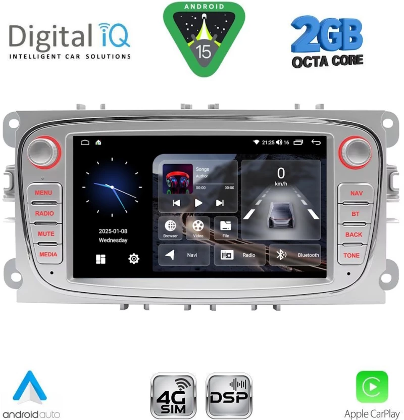 DIGITAL IQ BLF 303S_CPA (7" DECK) MULTIMEDIA SYSTEM for FORD mod. 2007-2011