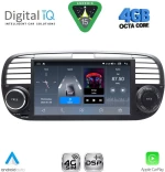 DIGITAL IQ BLG 465BL_CPA (7" DECK) MULTIMEDIA SYSTEM for FIAT 500 mod. 2007-2015 (BLACK)