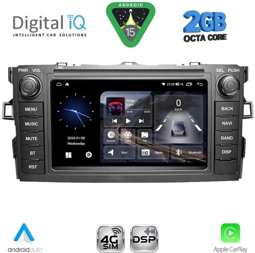DIGITAL IQ BLF 328_CPA (7" DECK) MULTIMEDIA OEM for TOYOTA AURIS mod. 2007-2012