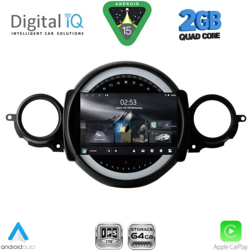 DIGITAL IQ RSD 1064_CPA (9inc) MULTIMEDIA TABLET for MINI COOPER (R56-R57) mod. 2006-2014 – CLUBMAN (R55) mod. 2007-2014