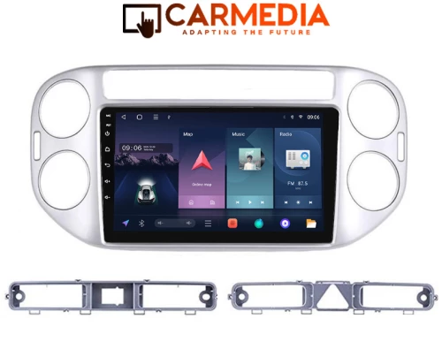 CARMEDIA CM2089-13 TABLET 9'' OEM VW TIGUAN 2004-2016 SILVER