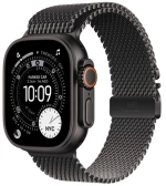 Apple Watch Ultra 3 GPS + Cellular Black Titanium 49mm - Black Titanium Milanese Band (M)