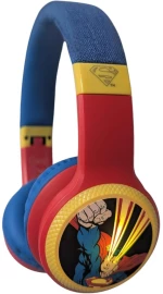Lazerbuilt Superman Logo Light-Up Bluetooth Headphones – Ασύρματα Παιδικά Ακουστικά με Μικρόφωνο