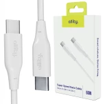 Καλώδιο Allity AUC-02 USB-c - USB-c 1,0 m 60W λευκό