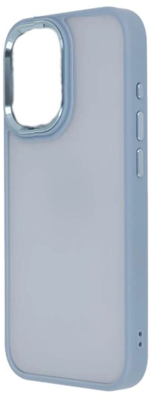 Σκληρή Θήκη Satin Matt για Samsung Galaxy S24 Ultra - Γαλάζιο Πλαίσιο