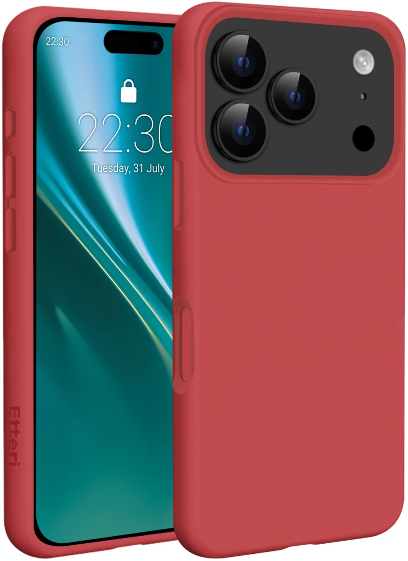 Etteri Θήκη TPU Σιλικόνης Mag Invisible για iPhone 17 Pro Max - Φούξια