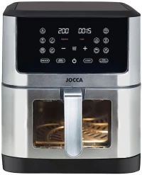 JOCCA AIR FRYER WITH WINDOW 8L 1800W WHITE