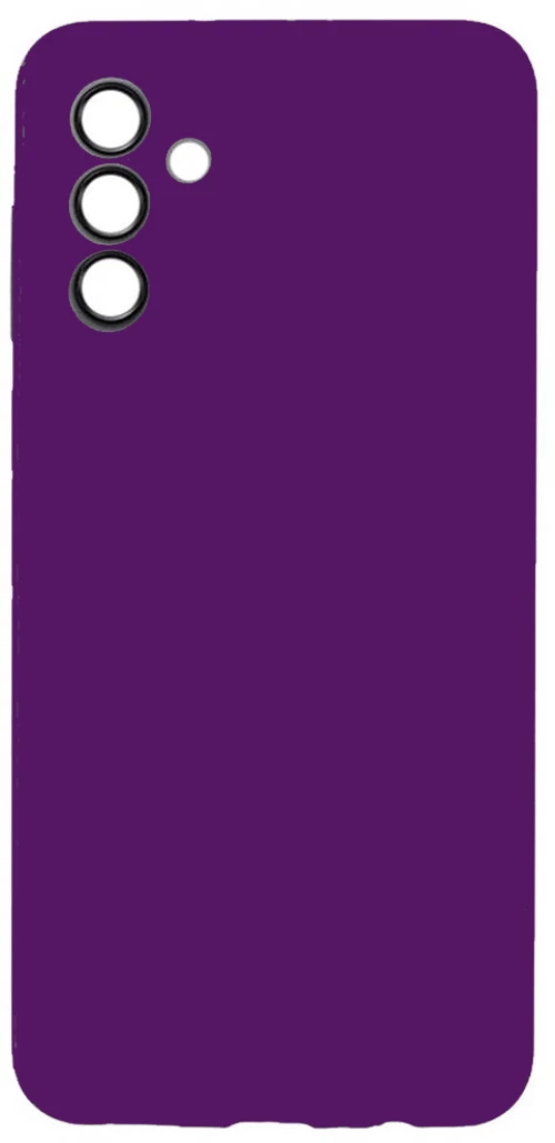 Θήκη TPU Σιλικόνης GREEN ON με Προστασία Κάμερας για Samsung Galaxy A34 - Μωβ