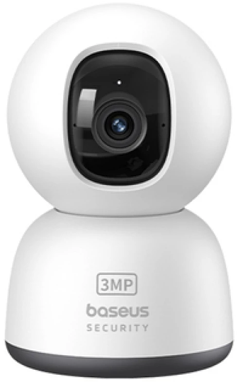 Baseus P1 Lite IP WiFi Κάμερα Παρακολούθησης Εσωτερικού Χώρου με Αμφίδρομη Επικοινωνία Full HD / 3MP - Λευκό