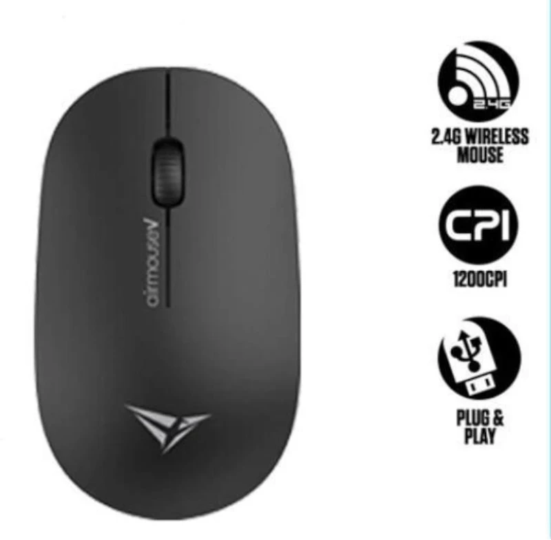 Alcatroz Airmouse V Ασύρματο Ποντίκι - Μαύρο