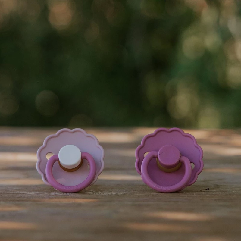 Σετ 2 Πιπίλες Σιλικόνης FRIGG Daisy Peony/Cedar 6-18 Μηνών Baby Oliver