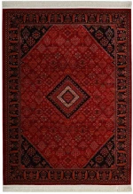 Χαλί μηχανής 133x190 Afgan 306A D.RED BLACK Royal Carpet