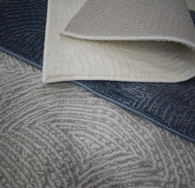 Χαλί μηχανής Capri Cream-Grey με το μέτρο Eurofil