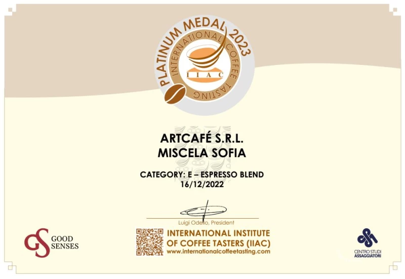 Sofia Specialty Espresso Κόκκους 1000gr