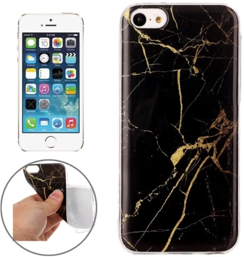Θήκη προστασίας από μαλακό TPU με σχέδιο μαρμάρου για iPhone 5C