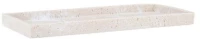Estia Δίσκος Μπάνιου Travertine 28x12x2cm Εκρού 02-34023
