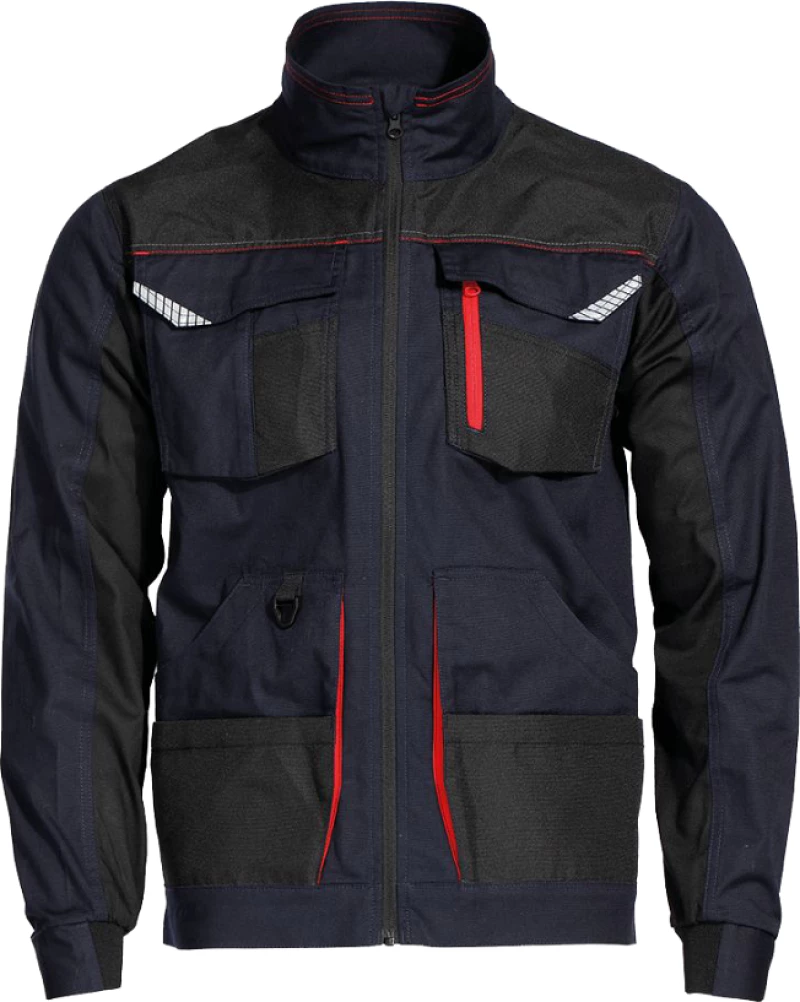 Ελαστικό Σακάκι Εργασίας Μπλε - Kastor Stretch Work Jacket Dark Blue Red