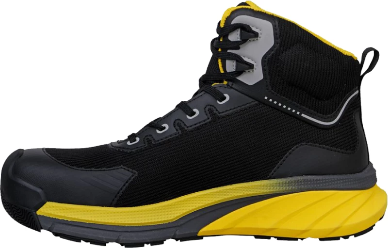 Αδιάβροχα Μποτάκια Ασφαλείας S3S Μαύρο - Diadora Vortex DA1 Mid S3S SC SR HRO ESD Black Yellow