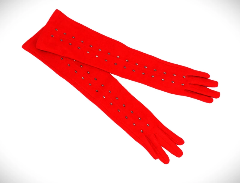 Κόκκινα Γυναικεία Γάντια  Κ56489293 red