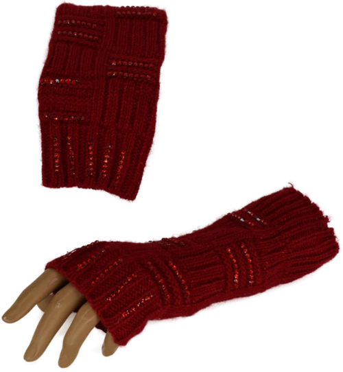 Γάντια μάλλινα γυναικεία   κ.gant76 red