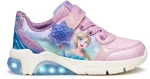 Geox Παιδικά Sneakers Ανατομικά με Φωτάκια  J56M4E0ANKNC8004 Pink
